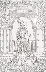 教皇聖グレゴリー1世、1848年 作： English School